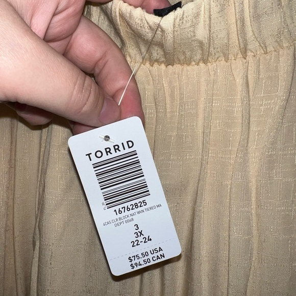 TORRID NWT striped maxi skirt ✨with pockets✨ - Picture 3 of 3